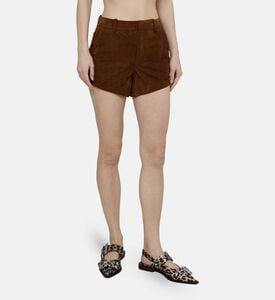 Siddy Suede Leather Shorts