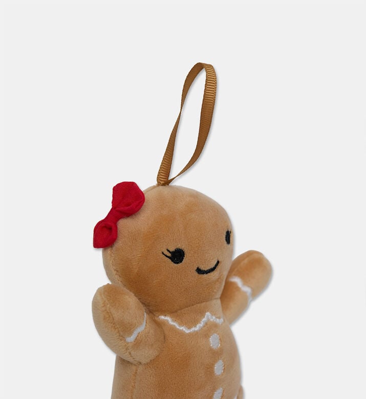 StickyBestie Bow Tie Gingerbread Girl Charm, Packshot View