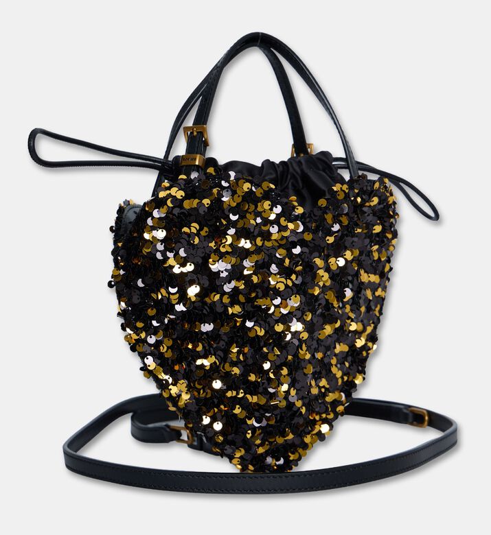 Rotate Velvet Evening Shoulder Bag, Packshot View