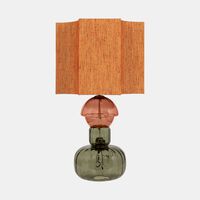Rectangle Glass Table Lamp