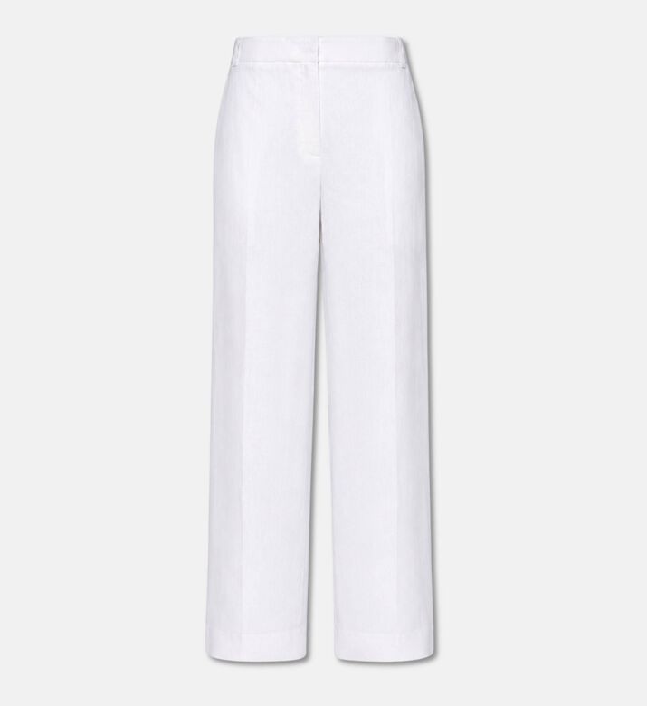 Luisa Spagnoli Button Closure Wide-leg Pants, Packshot View