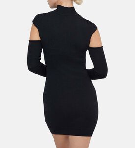 فستان من الصوف الملتوي