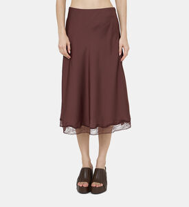 تنورة سيلا ميدي واسعة