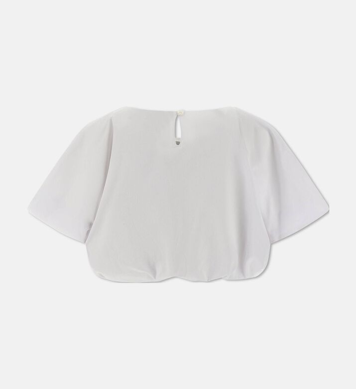 Moschino BKT Jersey Cropped Rhinestone-embellished T-shirt, Packshot View