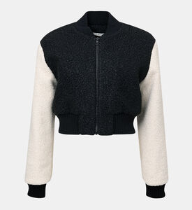 Felisa Cropped Varsity Jacket Felisa Cropped Varsity Jacket