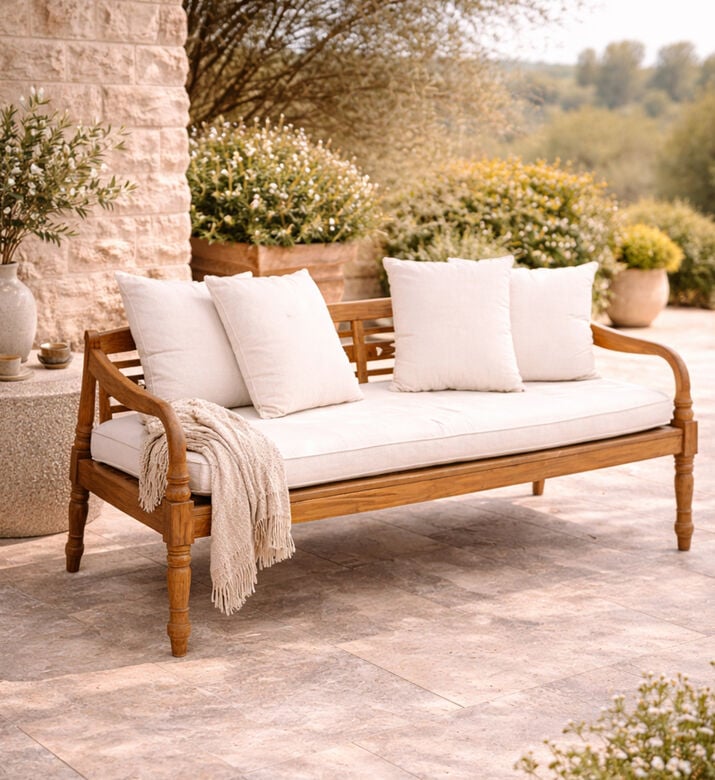 Home Deco and More William Mahogany Daybed, Packshot View