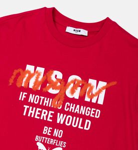 تيشيرت قطن بي نو فراشات