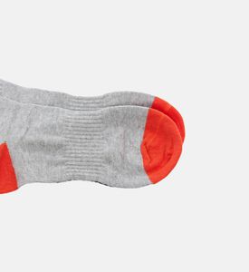 Bobo Choses Tractor Design Ribbed Striped Socks, Packshot View