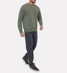 Karl Lagerfeld Straight-leg Mid-rise Jeans, Model View