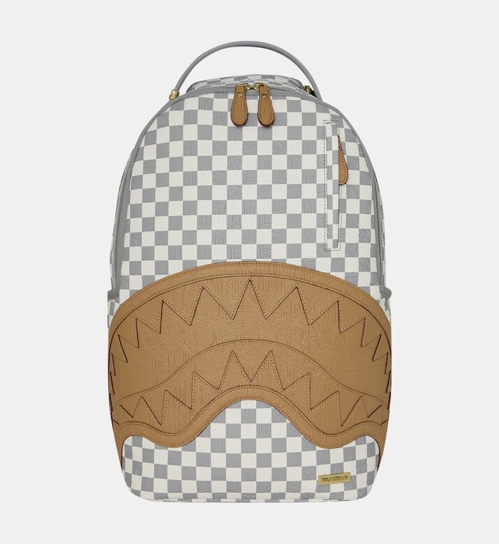 Sprayground Backpack Cream Embossed, Packshot View