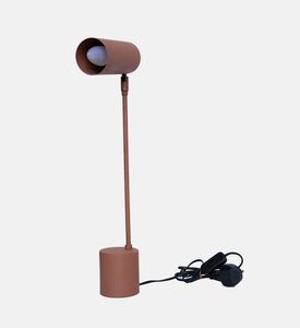 Home Deco and More Scoopy 3 Pin Table Lamp, Terracotta, Packshot View
