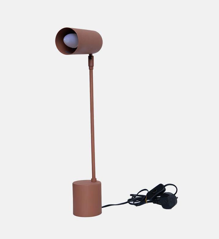 Home Deco and More Scoopy 3 Pin Table Lamp, Terracotta, Packshot View