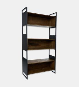 Home Deco and More Judy Pine Wood Half Shelf, Packshot View