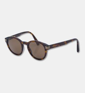 bvlgari Round Acetate Sunglasses, Brown, Packshot View