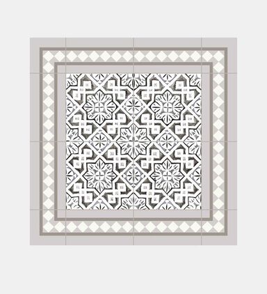 Oriental-inspired Square Placemat