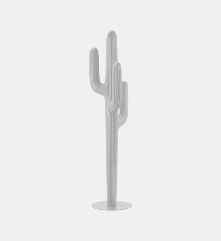 Qeeboo Saguaro Metal Coat Rack, Ivory, Packshot View