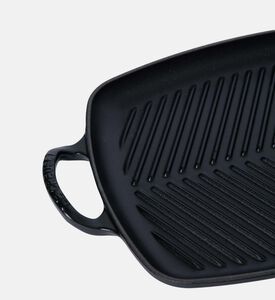 شواية مستطيلة من الحديد الضحلة