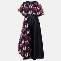 Fern Flower Culotte Pants Jumpsuit