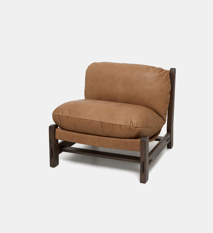 PH Collection Brazil Contemporary Leather Chair, Packshot View