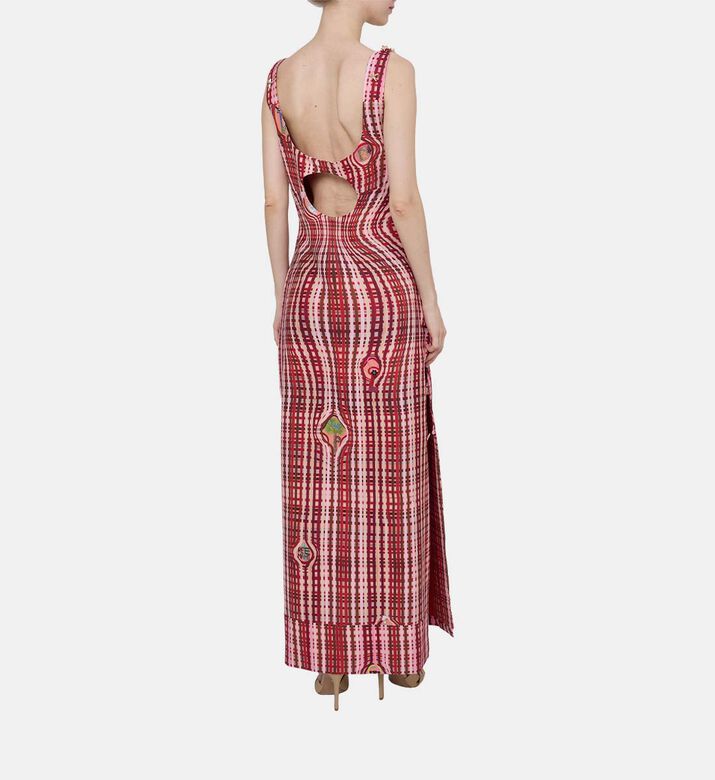 Plaid Starfish Straps Dress