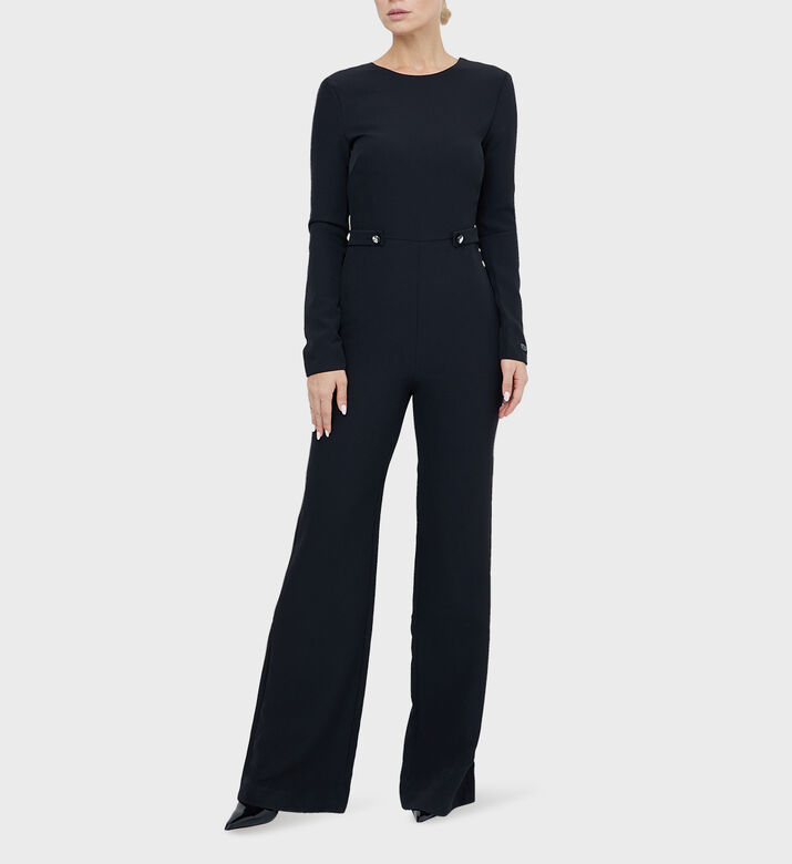 Uniform Stretch Cady Jumpsuit