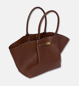 Demellier New York Grained Leather Bag, Light-brown, Packshot View