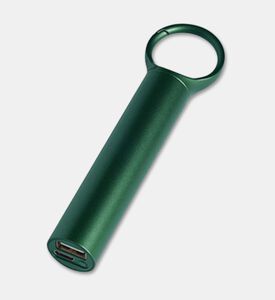 Lexon Design Nomaday Portable Power Bank, Dark-green, Packshot View