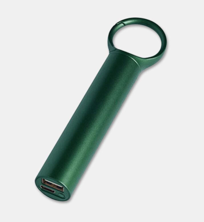 Lexon Design Nomaday Portable Power Bank, Dark-green, Packshot View