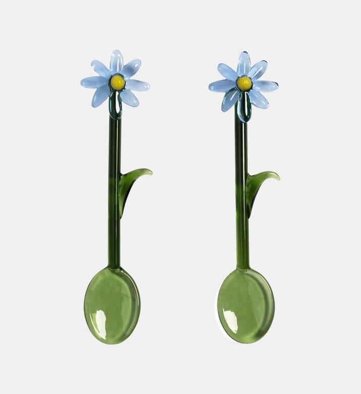 Floral Design Spoon Set-2