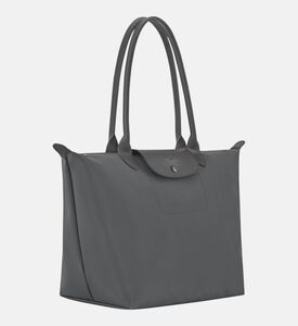 Longchamp Foldable Nylon Top-handle Tote Bag, Anthracite, Packshot View