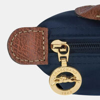 Le Pliage Leather Flap Pouch