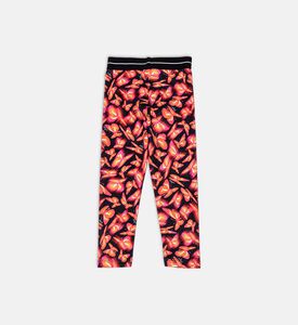 بنطال ليكرا بطبعة فراشة