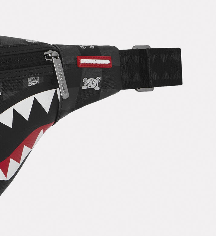 Sprayground Peeking Check Toiletry Brick, Packshot View