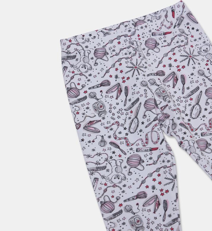 Moschino Kids All-over Print Leggings, Packshot View