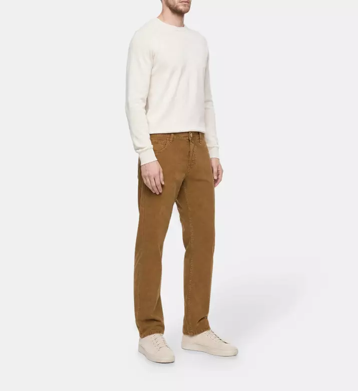 Jacob Cohen Regular-fit Five-pocket Trousers, Model View