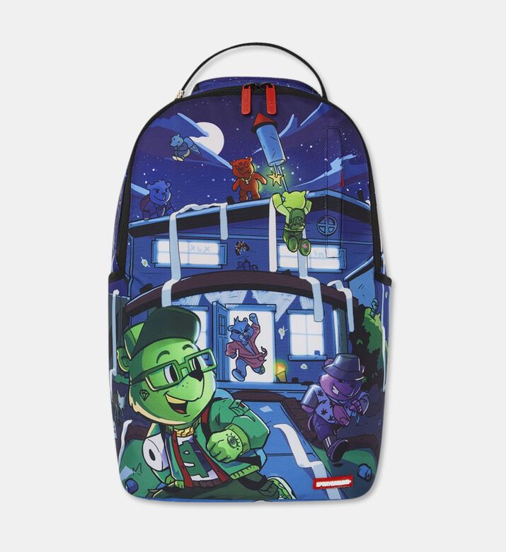 Sprayground Money Ville-print Zip Fastening Backpack, Packshot View