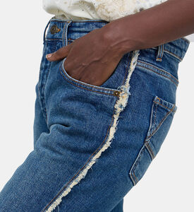 بنطال جينز فينسينتي واسع دنيم