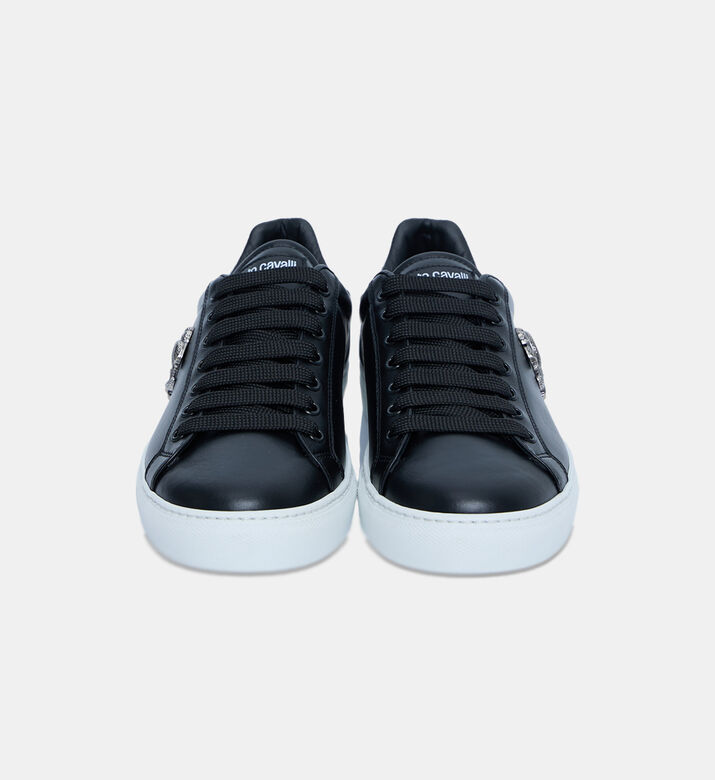 Rc Monogram Snakeskin Low-top Sneakers