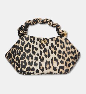 Ganni Grain-texture Small Shoulder Bag, Packshot View