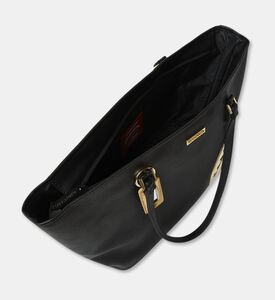 Sprayground Gold Drips Shark Mouth Tote Bag, Packshot View