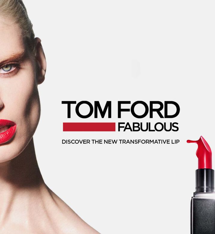 Tom Ford Lipstck Lip Col Fabulous, F4-cerise, Packshot View