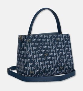 Maya.M Picnic Structured Satchel, Navy, Packshot View
