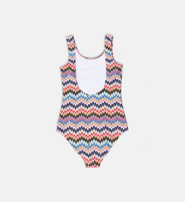 Zigzag-print One-piece Swimsuit