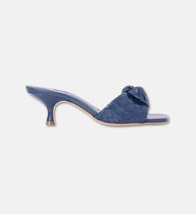 Schutz Shoes Sabot Mestico Tris, Navy, Eu-37, Packshot View