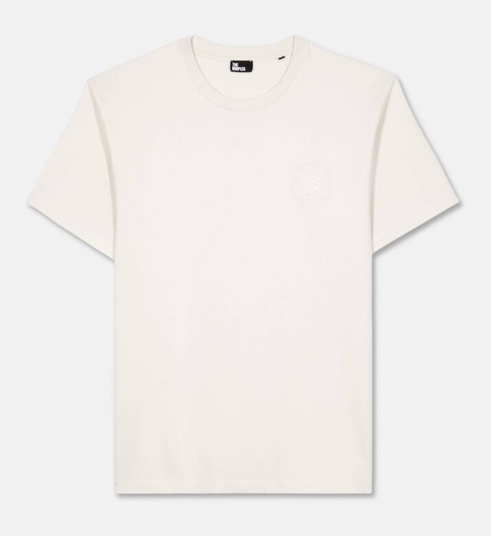 The Kooples Logo-embroidery Short-sleeve T-shirt, Packshot View