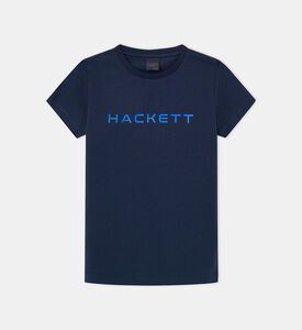 تيشيرت قطن يحمل علامة تجارية