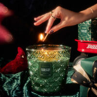 Noble Fir Garland 3-wick Hearth