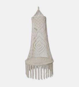 Home Deco and More Luna Natural Cotton Cord Swing, Packshot View