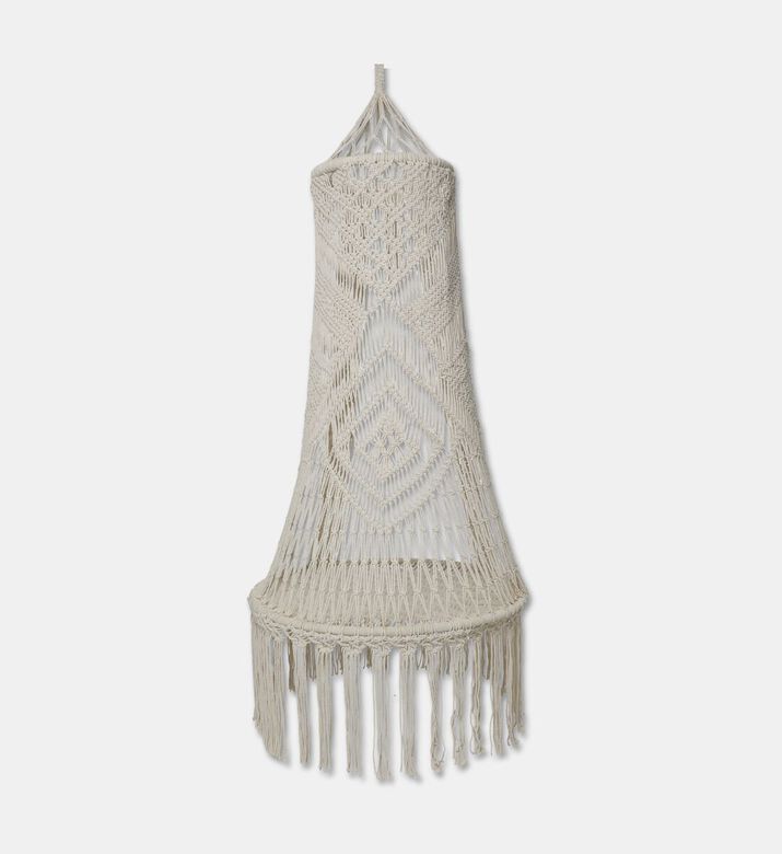 Home Deco and More Luna Natural Cotton Cord Swing, Packshot View
