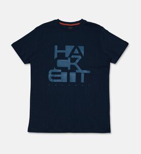 Hackett London Logo-print Crewneck Regular-fit T-shirt, Packshot View